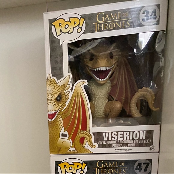 Game of thrones Funko Pop Set + dragons - Picture 3 of 3